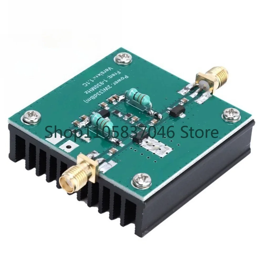 RF broadband power amplifier (1-930MHz, 2.0W)