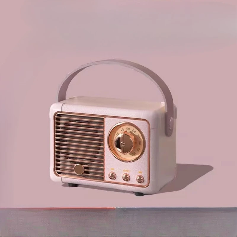

retro stereo, wireless bluetooth speaker, computer U disk small radio