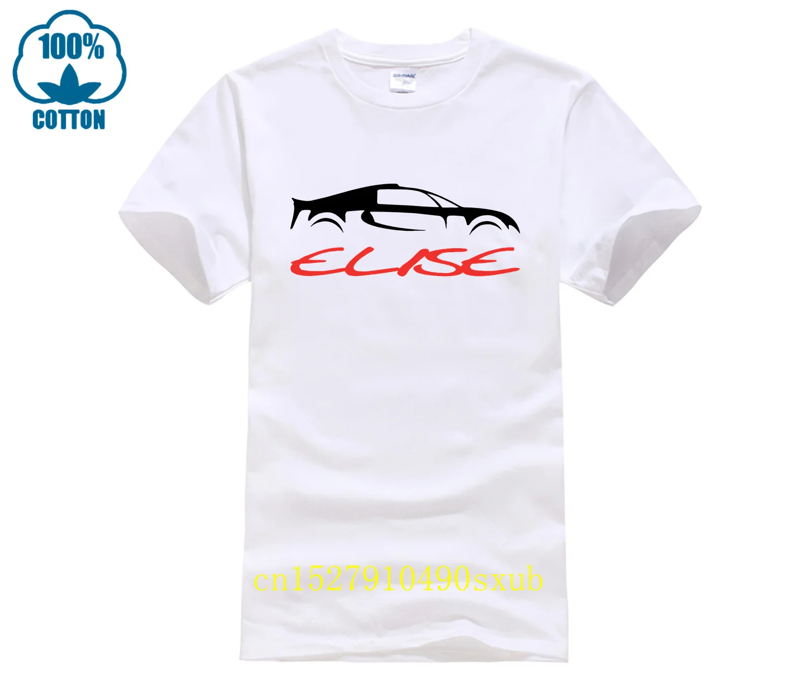 Lotus Elise Racing T-Shirt New Fashion T shirt Clothing Print Men T Shirt Short Sleeve High Quality T-Shirt Men