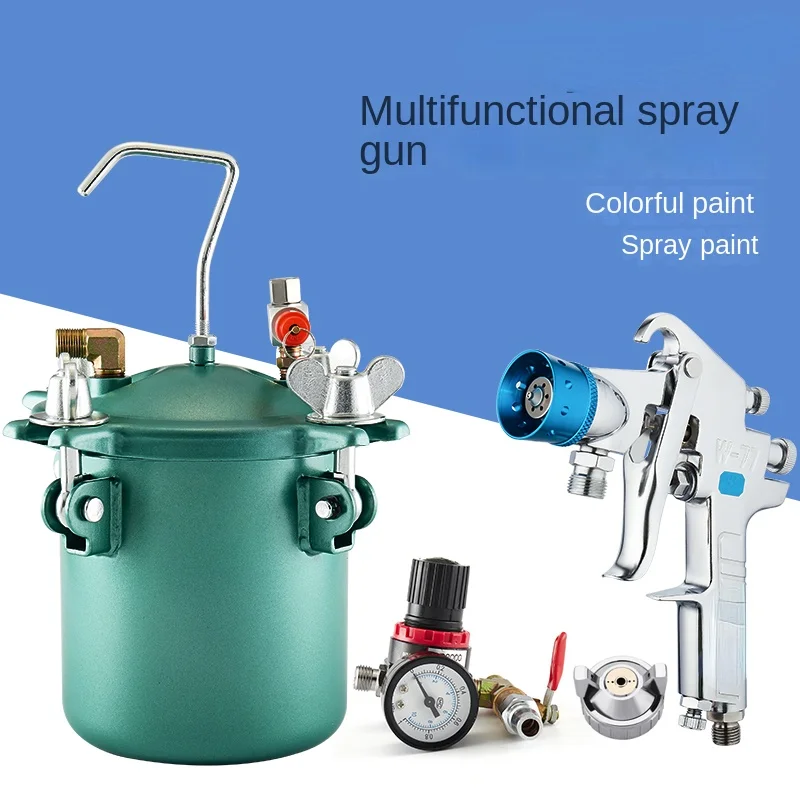 

Paint Coating Spray Gun Latex Paint Wall 5 Liters Coating Tank