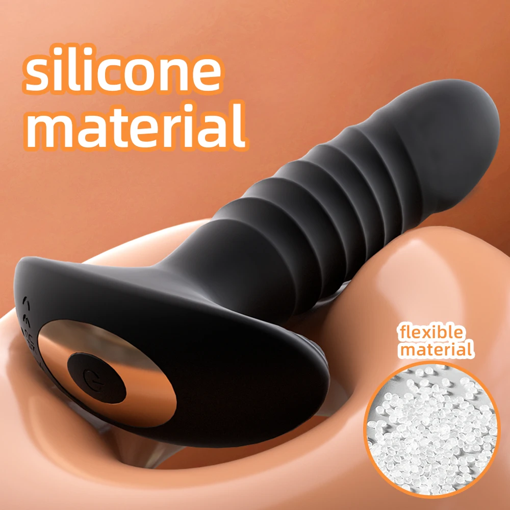 ألعاب الجنس الكبار Thrusting الشرج هزاز النساء اللاسلكية بعقب المكونات للرجال جهاز تدليك للبروستاتا الحمار الشرج دسار بوتيسد السلع الكبار