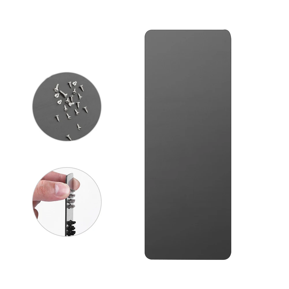 DIYFIX 165*65mm śruba magnetyczna mata pamięciowa Mini miękka podkładka robocza narzędzia do napraw ręcznych telefonów komórkowych