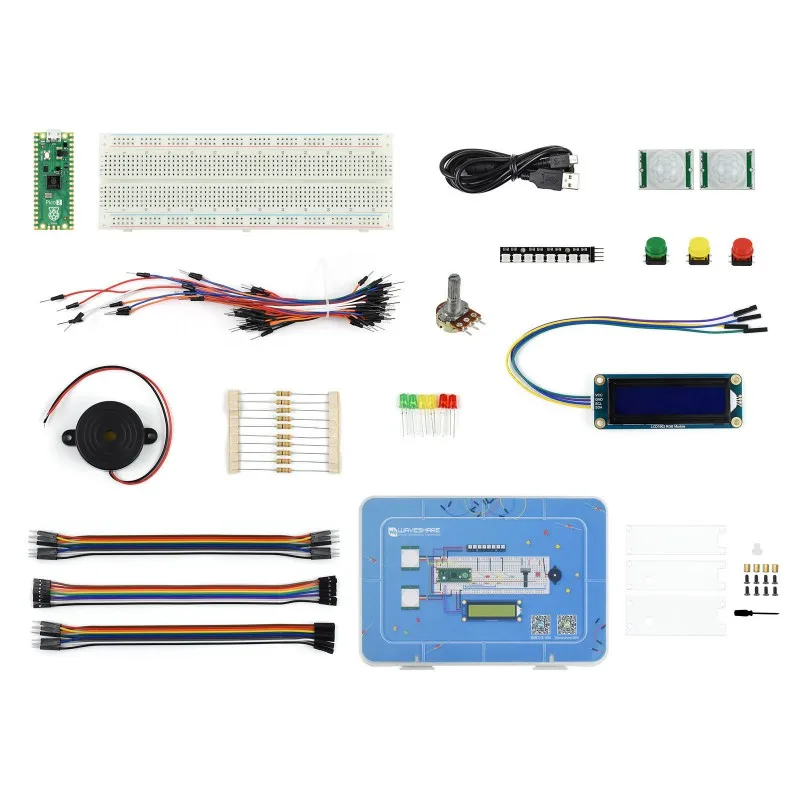 

Плата микроконтроллера Raspberry Pi Pico 2, на основе официального чипа RP2350, двухъядерный и двухархтектурный дизайн, различное развитие