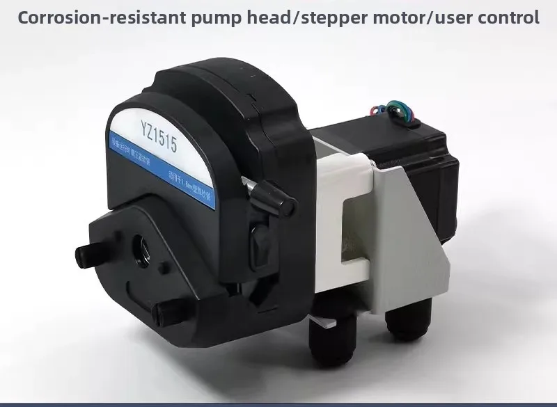 YZ15PPS pump head corrosion-resistant stepping motor peristaltic pump daily  analysis instrument