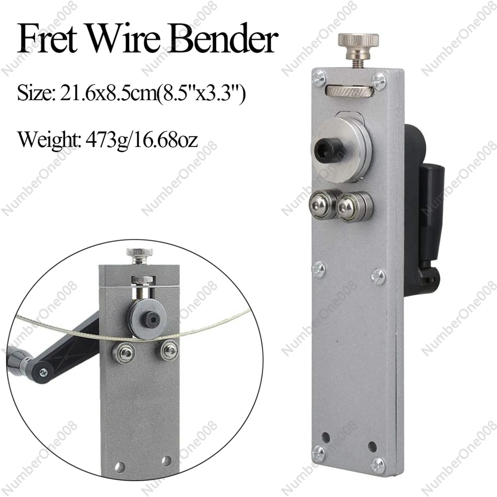 Guitar Texture Curvature Regulator, Curvature Straightening/Bending - Long Fret Wire Bender