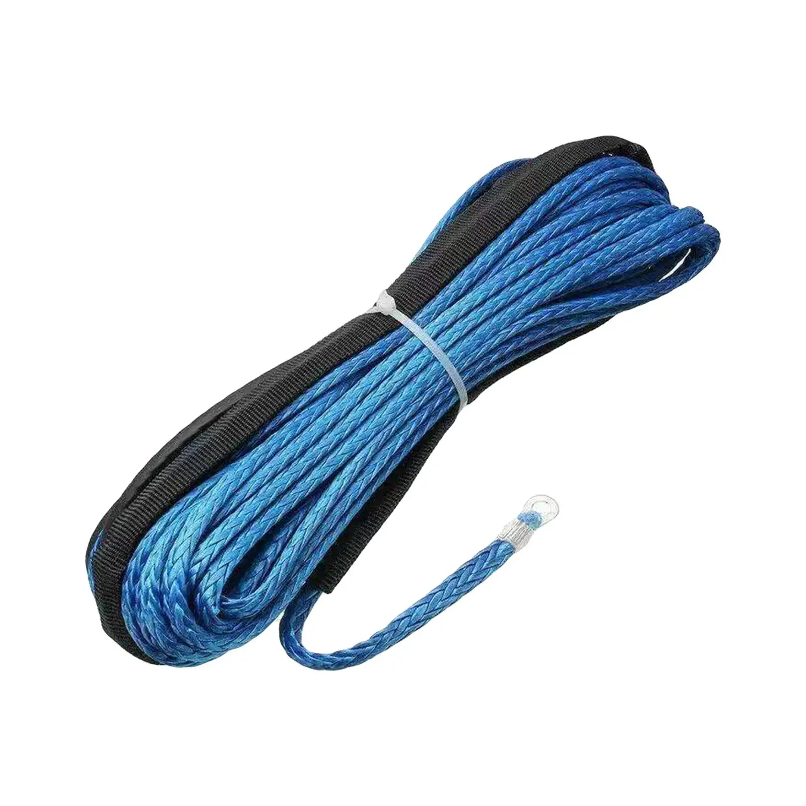 

Synthetic Winch Rope 50ft Rope String Line Vehicles Towing Universal Car