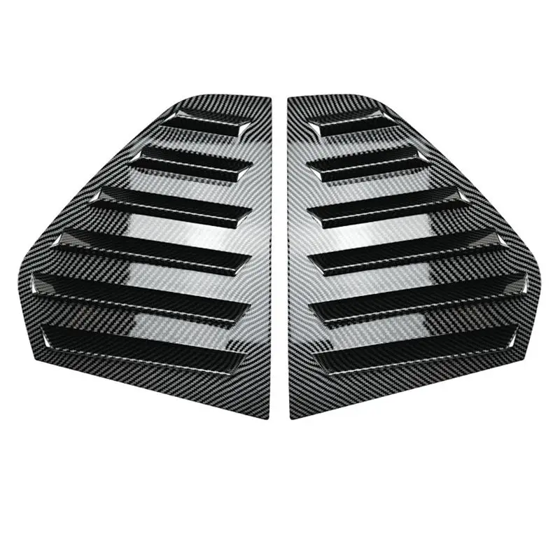 

Car Side Rear Window Blind Shutter Side Vent Cover Trim Decoration For VW Golf 8 MK8 2020-2022