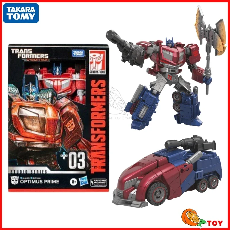 In stock Takara Tomy Transformers Studio Series SS-GE 03 Optimus Prime Model Robot Collection Action Figures Toys Gifts Hobby