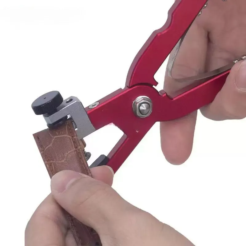 Leather Watch Bracelet Cutting Plier for Straps to Fix Catches Watch Repair Tool
