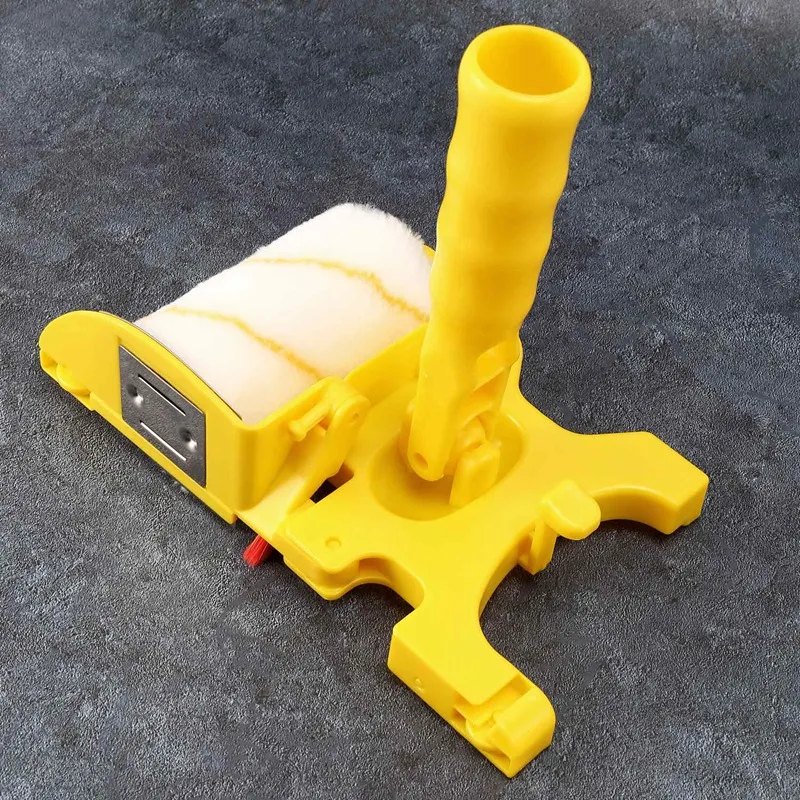 Nowa 6 szt. Sztyftu do malowania szczotka rolkowa przenośna szczotka do sufitów ściennych