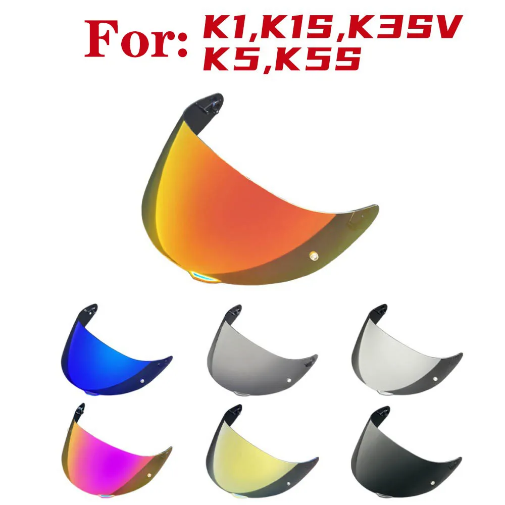 خوذة دراجة نارية عدسة مدمجة ST خوذة قناع الزجاج الأمامي درع دراجة نارية اكسسوارات نظارات كاسكو ل AGV K5 K5S K3SV K1 K1S