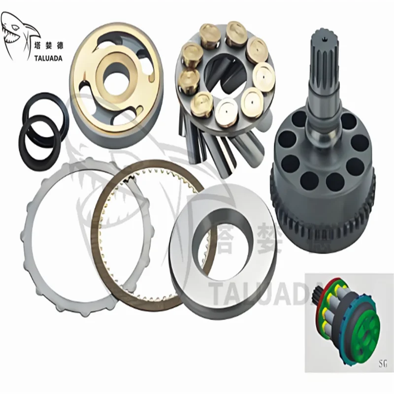 TALUADA Hydraulic Parts PSVD2-27 PSVD2-26 Main Pump Parts for E304 Liugong LG906 XE60 XE70 Hydraulic Pump Repair Kit