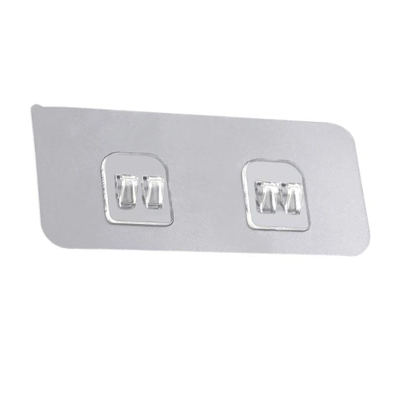 

Acrylic Adhesive Hooks Unseamed Installation High Load Capacity Wall Hangers For Home Organization And Storage