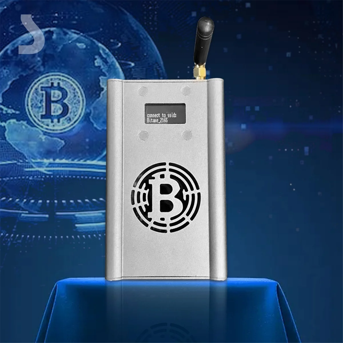 Lucky Miner LV05 Bitcoin Miner BTC 320g Solo Miner NerdMiner High Winning Probability BTC Lottery Machine US Plug