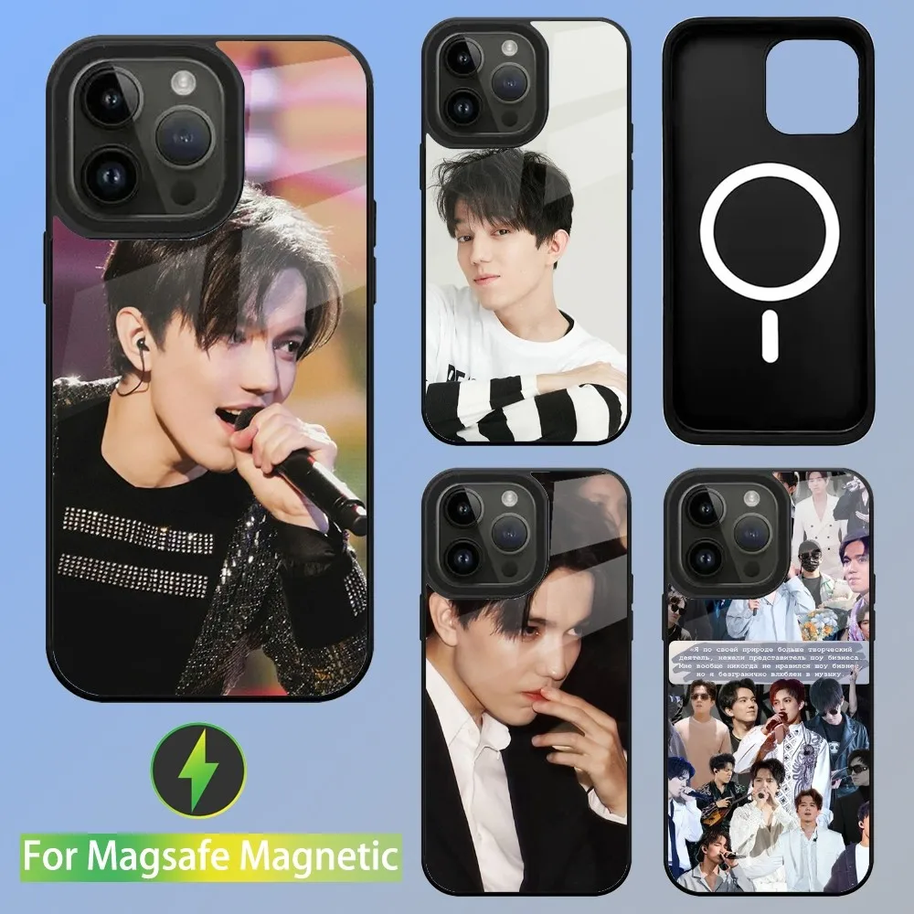 Магнитный чехол для iPhone 15,14,13,12,11,Plus,Pro,Max Mini Magsafe с функцией беспроводной зарядки