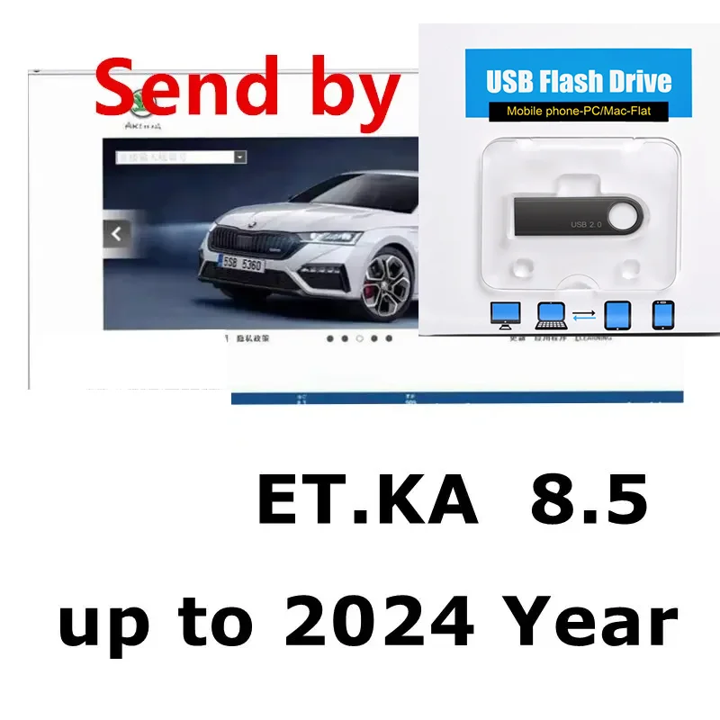 2024 Latest version ET KA 8.5 Group Vehicles Electronic Parts Catalog Support ForV/W+AU//DI+SE//AT+SKO//DA Auto Repair Software