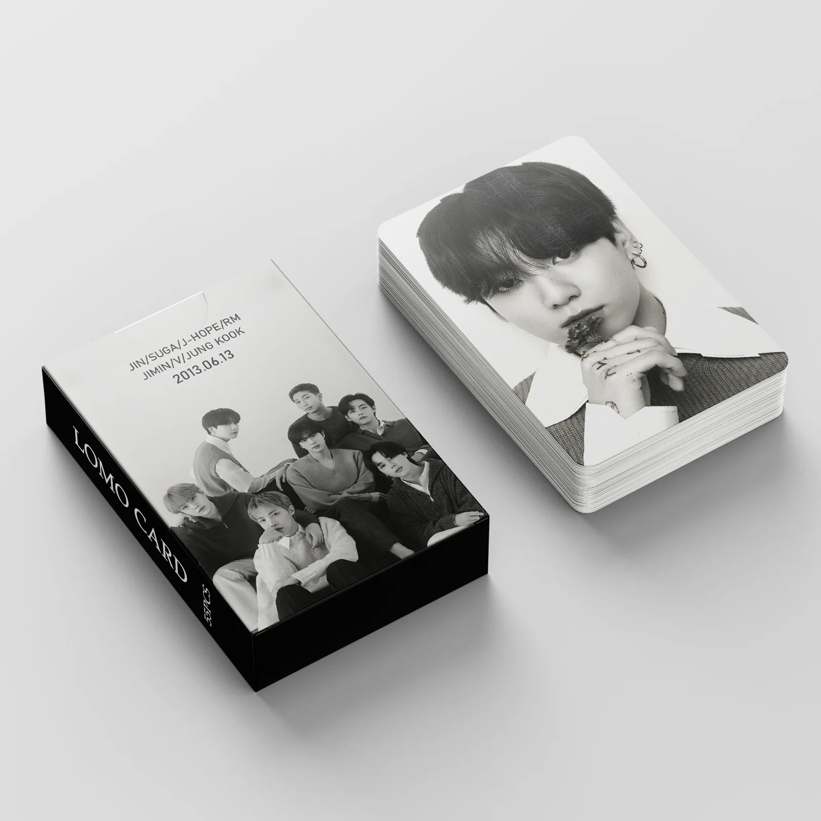 Spot supply 55Pcs/Box Kpop Photocards Lomo Cards Photo Card for Fans Collection Jung Kook Jimin