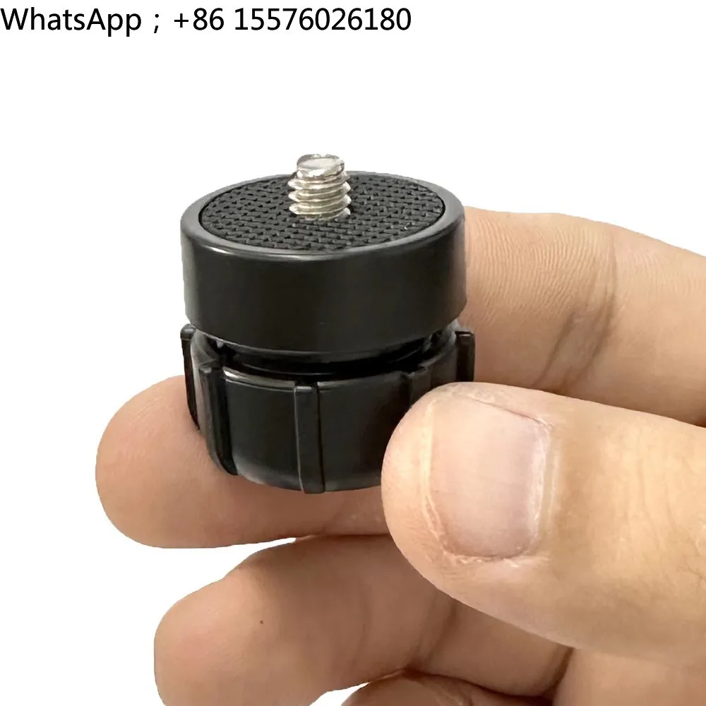17Mm Ball Head Conversion 1/4 Thread Interface, Tablet Adapter, Mobile Phone Ball Head Seat Bracket Change Screw Port