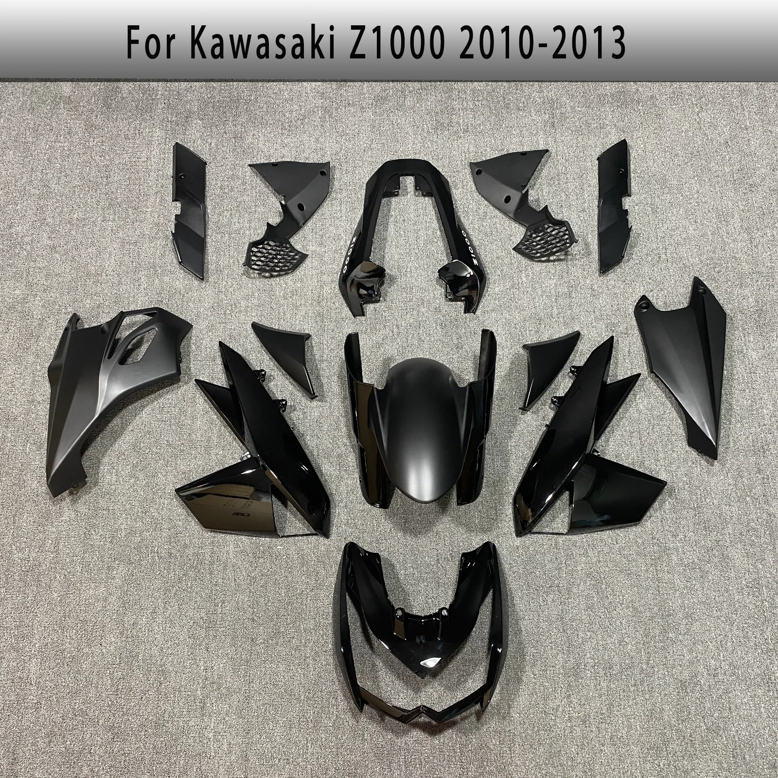 Motorcycle Full Surround Fairing Conversion Kit For Kawasaki Z1000 2010 2011 2012 2013 Graffiti Colour Change Suits Accessories