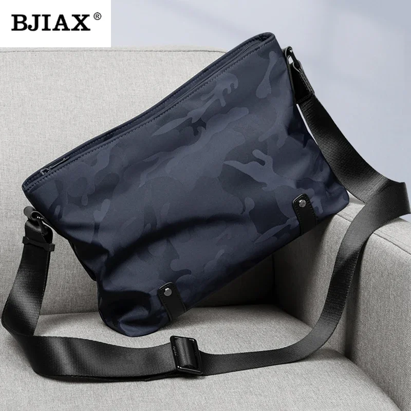 BJIAX-Sac à Bandoulière Décontracté pour Homme, Tendance de la Mode CamSolomon, Grande Capacité, Initié, Nouveau Sac à Dos CommPiedmont Étanche