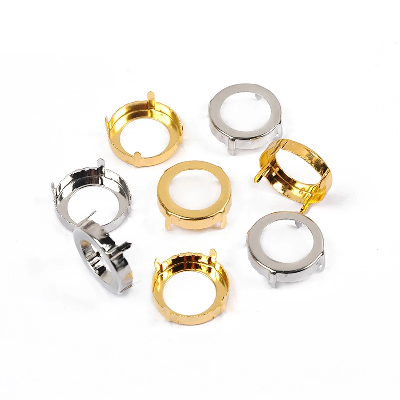 6A SW 27mm Großer Runder Edelstein-Strassstein für Handarbeiten Rivoli Kristallblume DIY Bastelzubehör Kristallschmuck Kleidungszubehör – Detail 12
