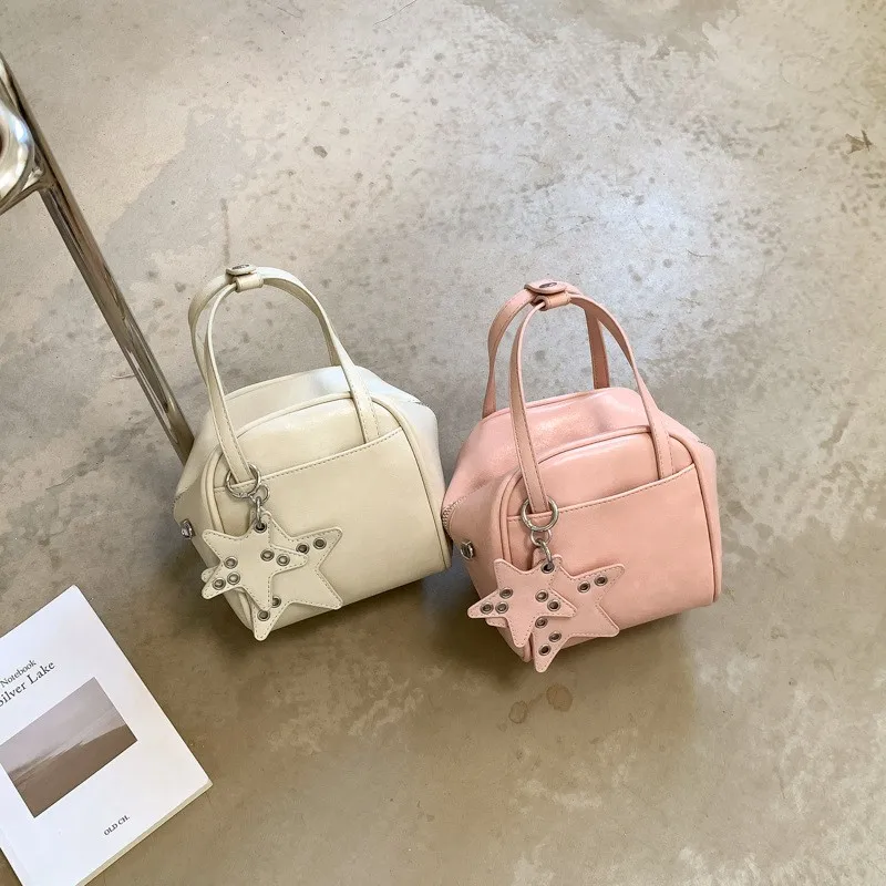 韓国スタイルのバケットバッグ女性の通勤シングルショルダークロスボディバッグ夏のファッション高品質-pu-素材携帯電話ポケット