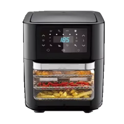 Multi Functional Adjustable 12 L  Electric Smart Air Fryer Digital Toaster Oven for Household Use