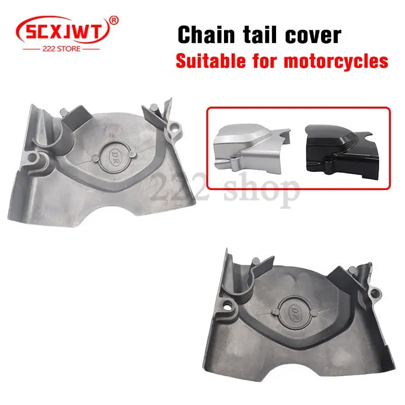 Universal Motorcycle Aluminum Left Engine Front Sprocket Chain Cover For 110cc 125cc Dirt Bike ATV Buggy Quad