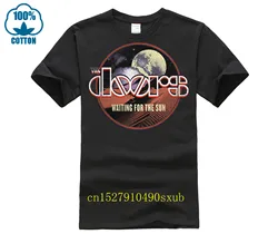 The Doors - Waiting For the Sun Men's T-Shirt - Black (Medium)