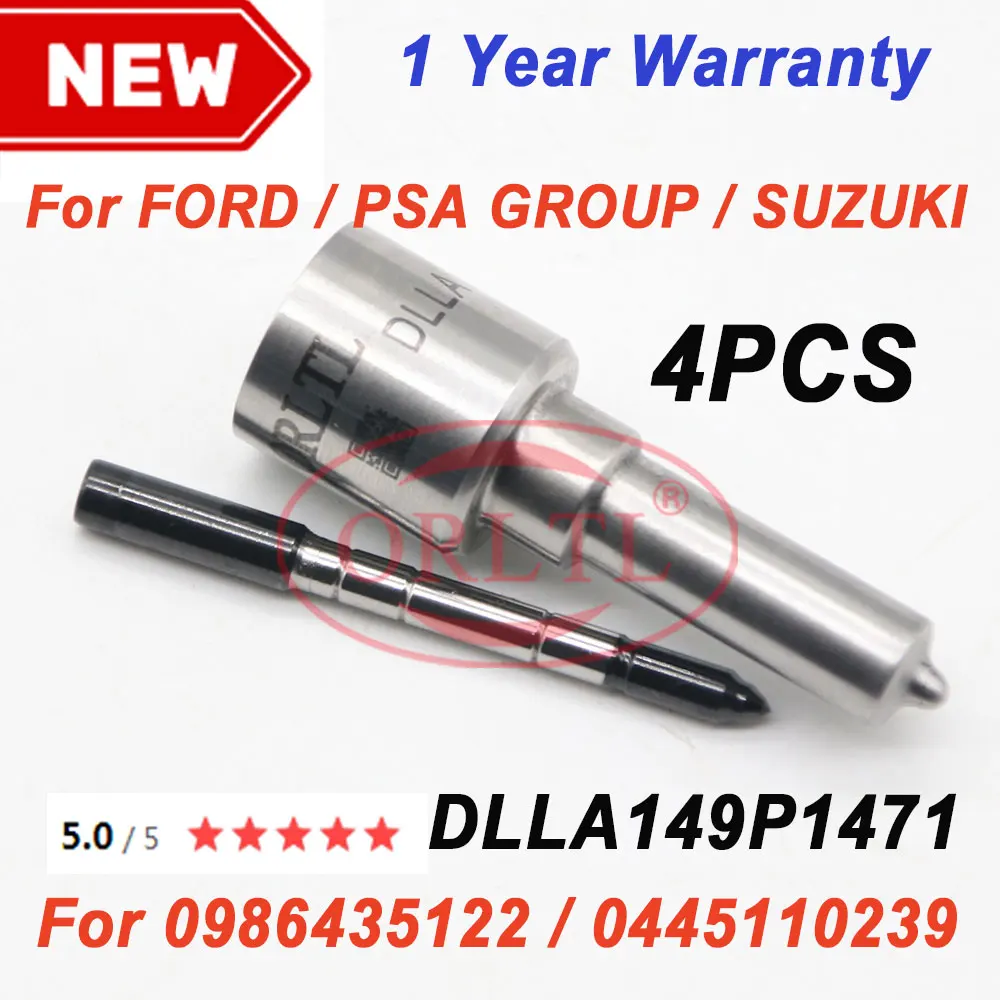 

0445110239 DLLA 149 P 1471 Injector Nozzle DLLA149P1471 0433171914 For SUZUKI 1531036K00 For PSA GROUP 1347283 96556066 1980H2