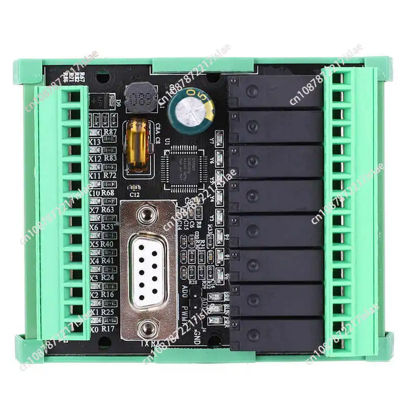 FX2N-20MR-232 5A DC24V Power PLC Board With Shell Relay Output Module 12 In 8 Out High-Speed Counting Analog Input 2AD 0-10V