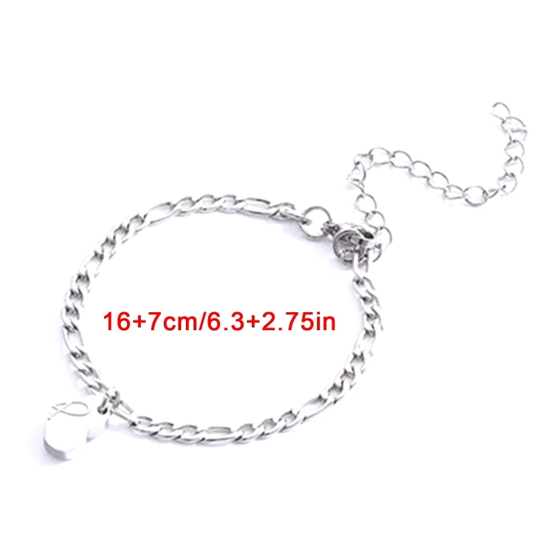 3/4Pcs Magnet Heart Couple Bracelets Matching Clover Bracelet Adjustable Jewelry Christmas Gift for Women Men Teen