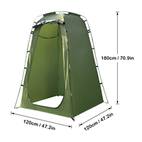 Camping Tent for Shower 6FT Privacy Changing Room for Camping Biking Toilet Shower Beach Camping Tent for Shower