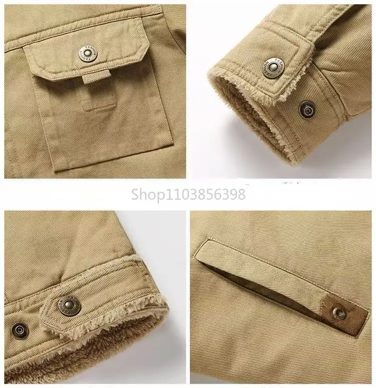 Men's Winter Fleece Jacket Coats Thick Warm Casual Parkas Outwear Jackets Mens Jaquetas Masculina Inverno Male Overcoat Oversize