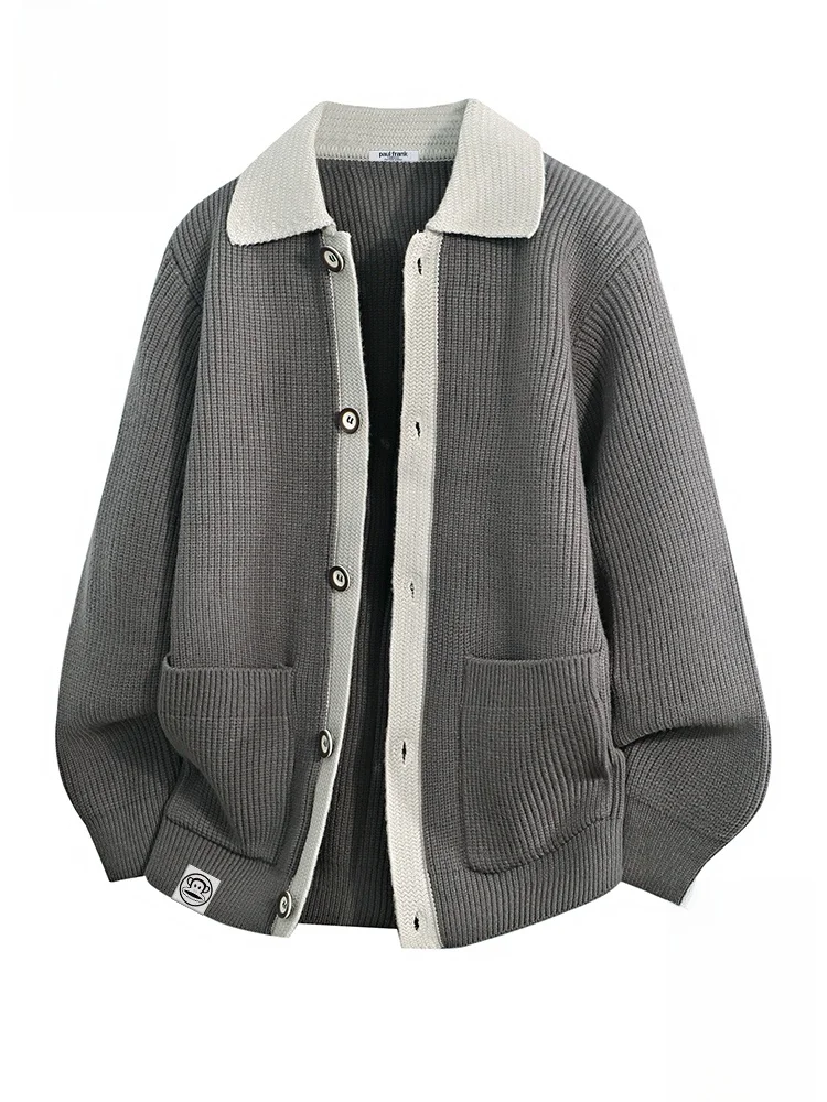 

Мужской повседневный вязаный свитер Paul Frank: новая осенняя коллекция, свободный крой, премиум-качество, теплый, с принтом обезьяны, имитация двухслойности, комфортный, с длинными рукавами.