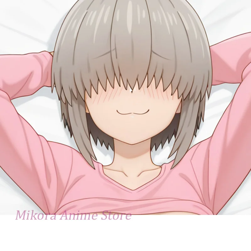 

Наволочка для дакимакуры с аниме-принтом Янаги Узаки, двусторонняя, 2WAY, в натуральную величину