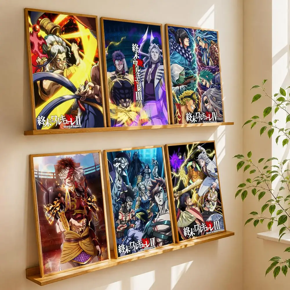 Record Of R-Ragnarok Anime Poster HD Home Wall Stickers House Hallway Living Room Bedroom Bar Office Decor Art Prints