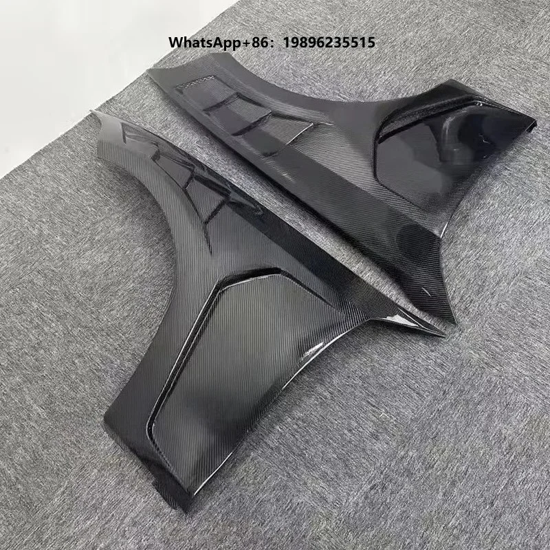 Customized  Upgrade Black Car Front Side Carbon Fiber  Fender for  4 Series G22 G23 G26  M440i 2021 Carbon Fender