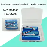 New Hmc1450 3.7V 500mAh Lithium Battery for 70mai Dash Cam Pro Car DVR Replacement with 3-Wire Plug