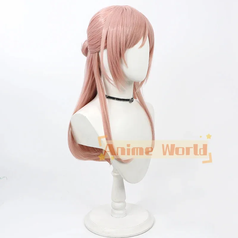 Anime Gakuen IDOLM@STER Rinami Himesaki Capelli sintetici resistenti al calore Halloween Gioco di ruolo Festa Carnevale + Cappellino per parrucca