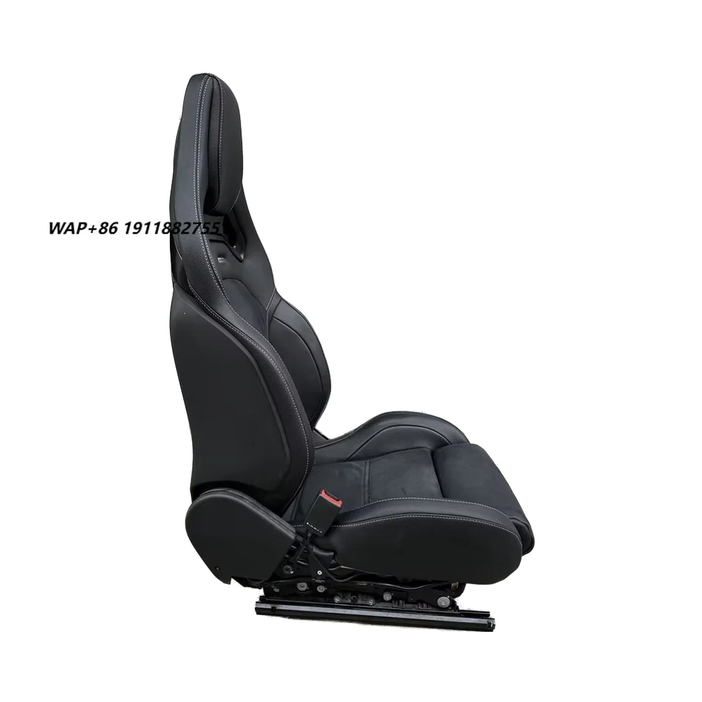 Adjustable Racing Sport Car Seat Modified with Carbon Fiber and Leather Material