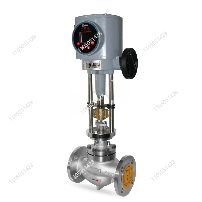 JLZDLP-16 electric control valve intelligent proportional control valve flow steam gas three-way control valve switch