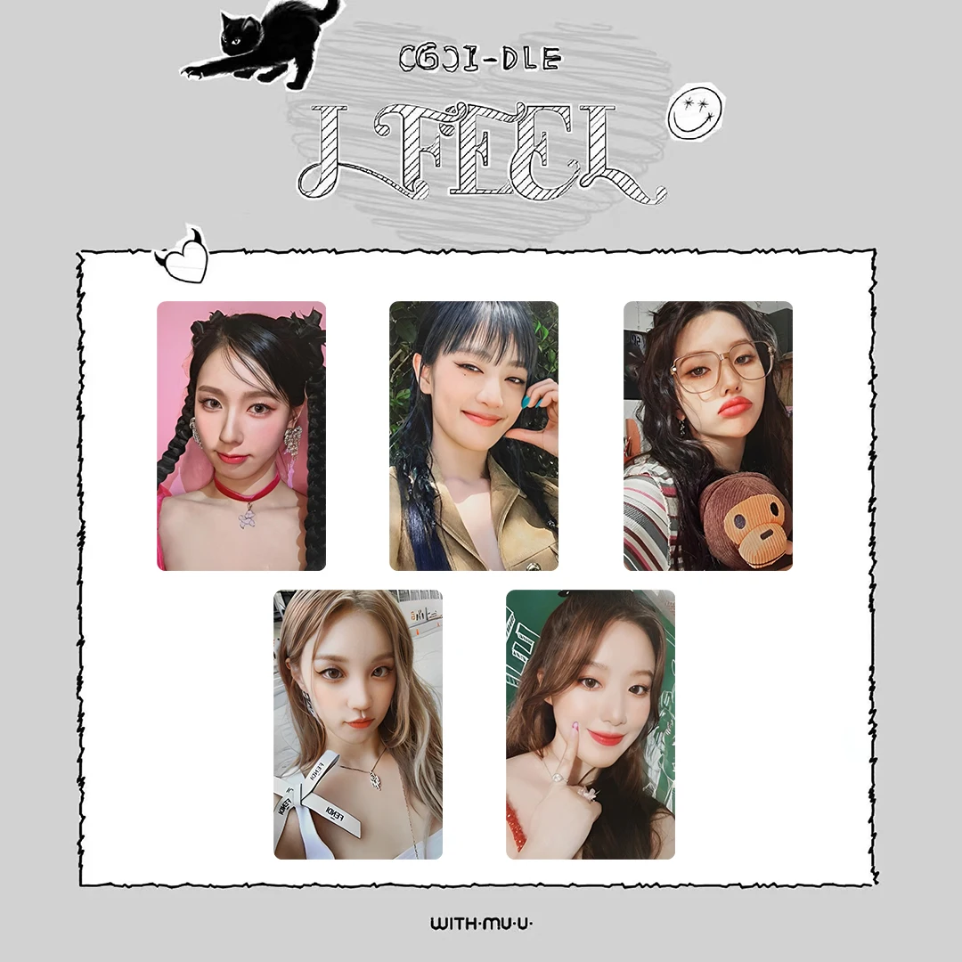 Gidle WM2.0 Special Card Zhao Meiyan Ye Shuhua Song Yuqi Surrounding Small Cards