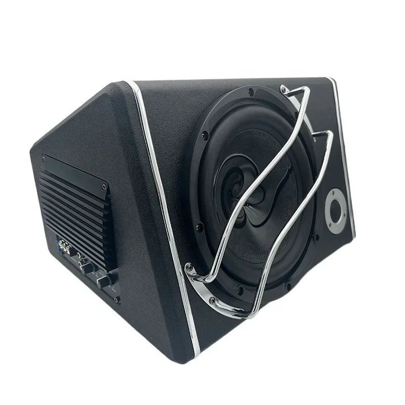 Wholesale Max Power 1200W Car Audio Subwoofer 12V 10 Inch Subwoofer Active Trapezoid Subwoofers For Car