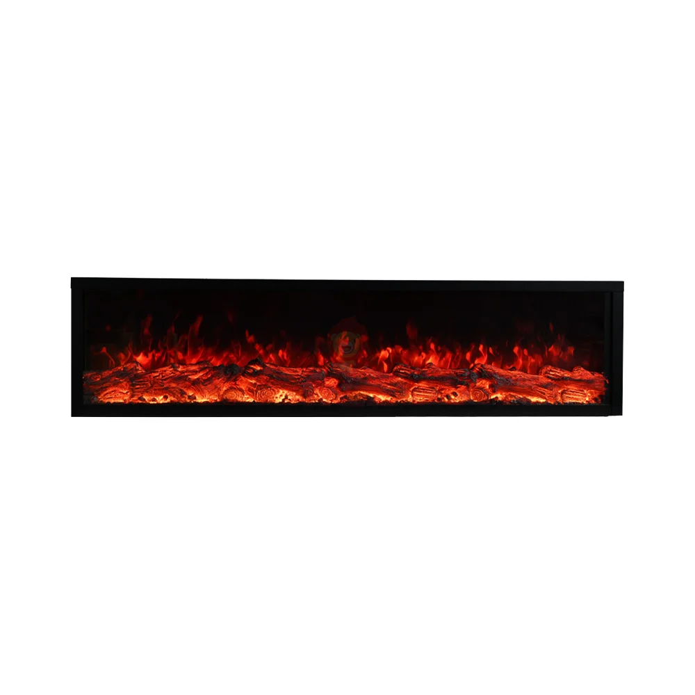 Wholesale Decor Flame Electric Fireplace Heater Insert Wall Mounted Led Smart Luxury Fireplace Electric Fireplace