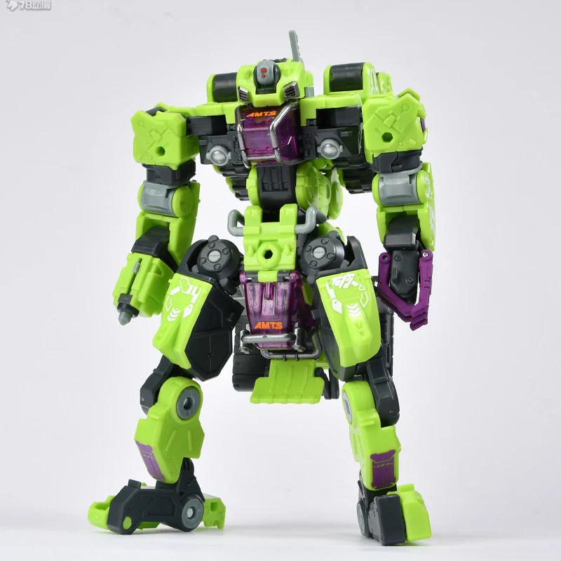 52TOYS оригинальная серия MEGABOX MB-12DE LANDBREAKER ELITE игрушки-трансформеры в сборе, коллекционные предметы и декоративные предметы