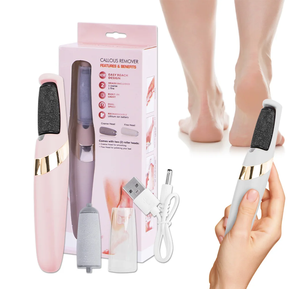 Electric Callus Remover for Feet, Rechargeable Foot File Pedicure Tool, Portable Foot Callus Remover Waterproof Profess,Pedicure