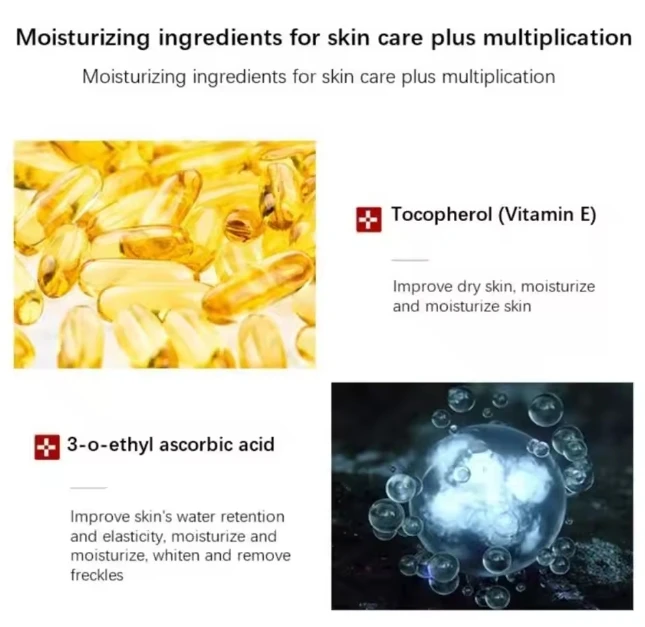 Crema sbiancante Siero di niacinamide Crema viso idratante Schiarente anti-lentiggine Schiarire Ridurre la pelle scura per la cura del viso