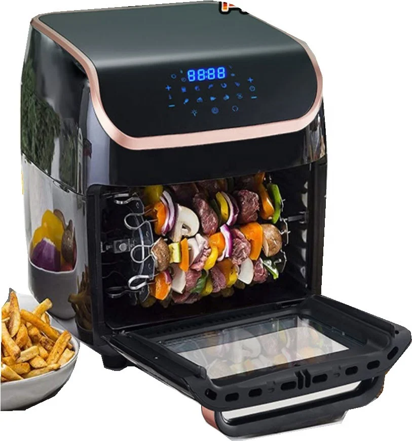 2021 New design Hot sales Digital Touch Screen Air Fryer pot oven 12L