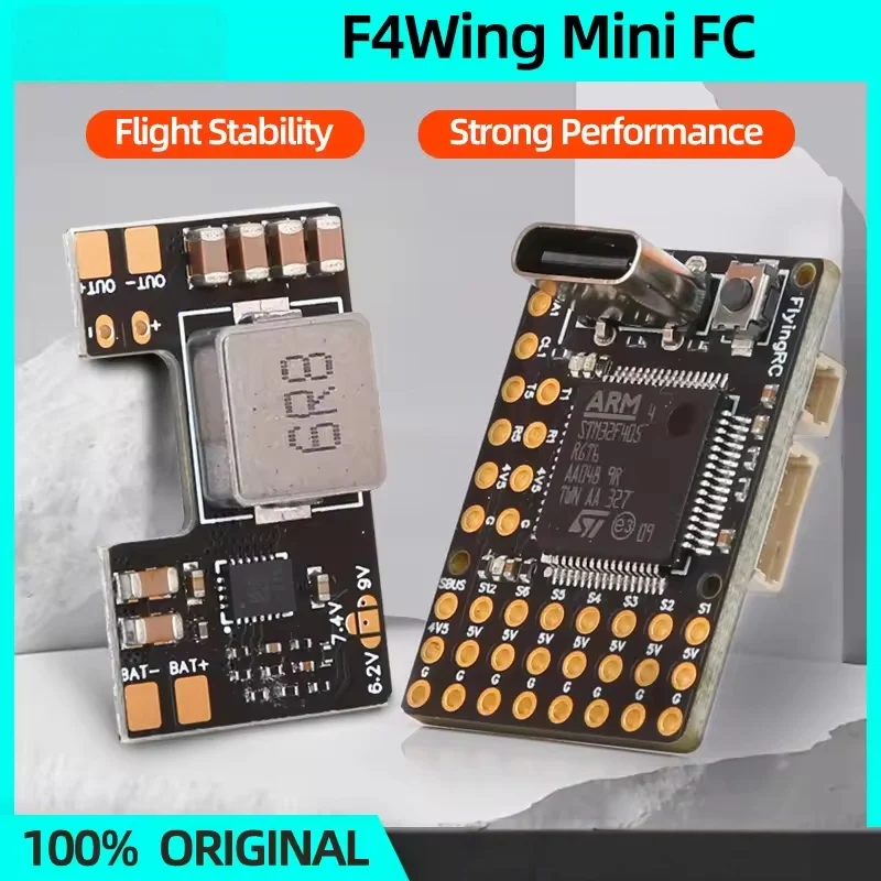 

FlyingRC F4Wing Мини-контроллер полета с фиксированным крылом F405 FC Поддержка AP/INAV/BF Прошивка 1-6S Lipo для FPV Дрон с фиксированным крылом Радиоуправляемые автомобили